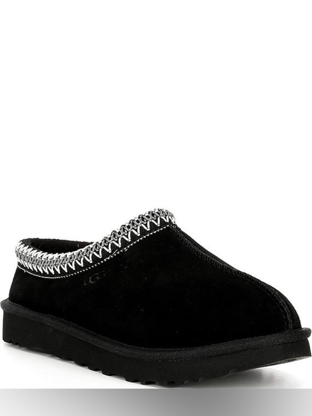 UGG Tasman Black Suede Clog Slides Slippers Shoes Slip On Women’s Size 7
